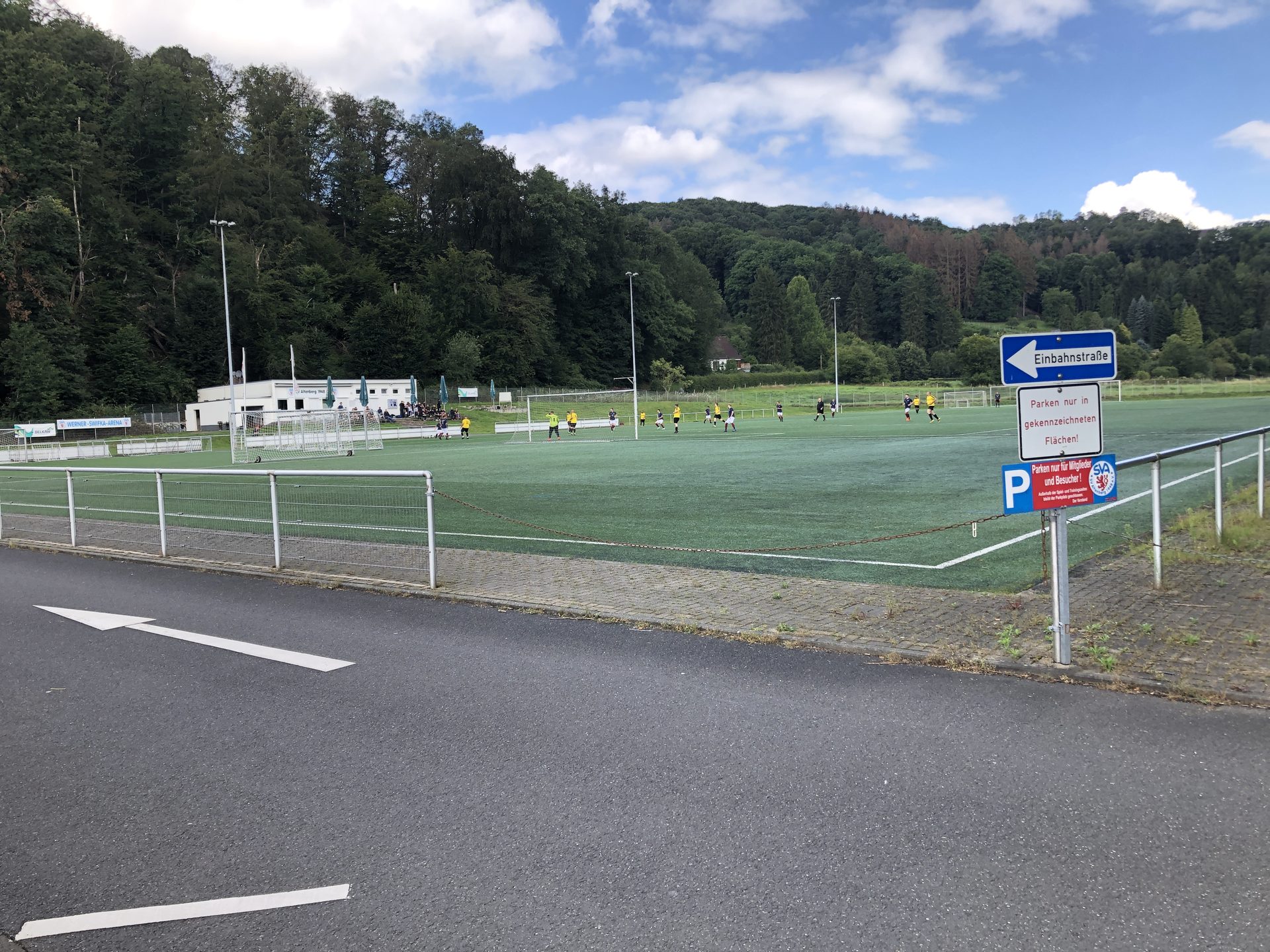 Parkhinweis